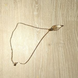 Gold Leaf Necklace